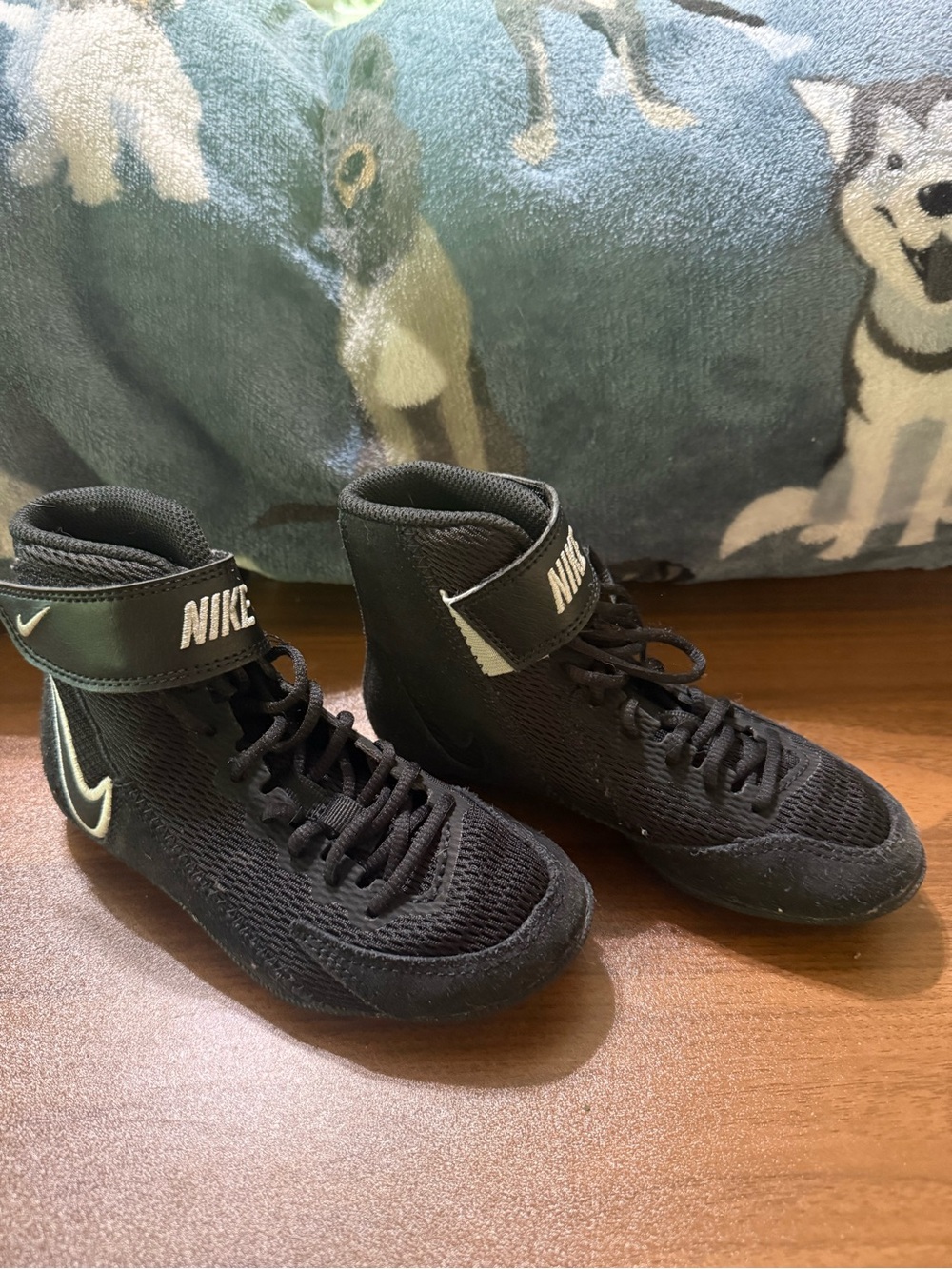 Kids Nike Speedsweep 8 wrestling shoes size 12c - Picture 4 of 6